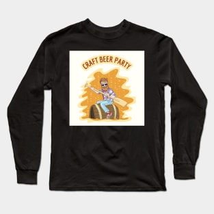 Craft Beer Party Long Sleeve T-Shirt